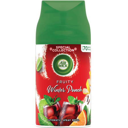 chi tiết Airwick freshmatic náplň 250ml Winter Punch (6)