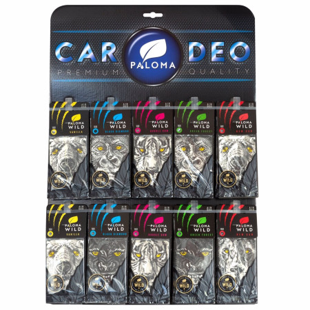 detail Paloma vůně do auta Car Premium Deo Wild (90)