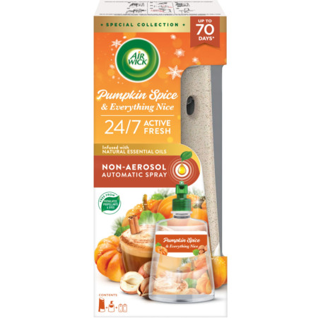 detail Airwick 228ml Activ Fresh komplet Pumpkin a Winter Spice (4)