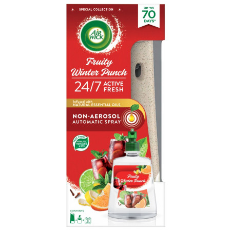 detail Airwick 228ml Activ Fresh komplet Winter Punch a Spices (4)