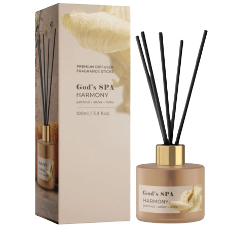 detail Bartek diffuser 100ml vonné tyčinky Goďs SPA Harmony (6)