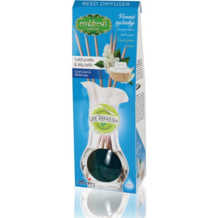 detail Emblezze (Embfresh) vonné tyčinky 35ml Čerstvá bavlna