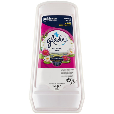 chi tiết Glade gel 150g vůně do vzduchu Relaxing Zen (8)