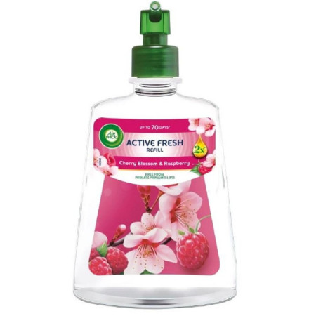chi tiết Airwick 228ml Activ Fresh náplň Cherry Blossom & Raspberrz (4)