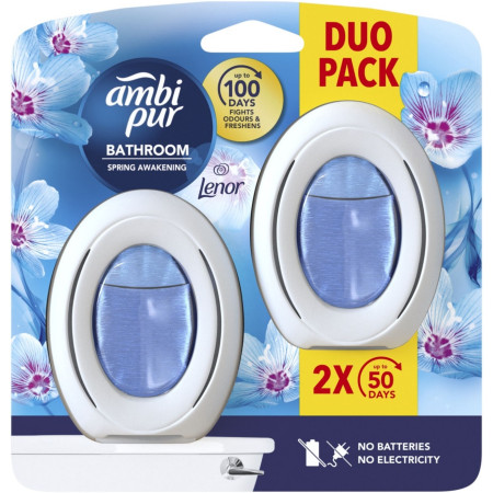 chi tiết Ambipur Bathroom osvěžovač koupelny 2x8ml Spring Awakening (6)