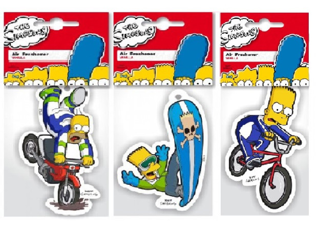 chi tiết Power Air Car The simpsons mix autovůně - theo them oto