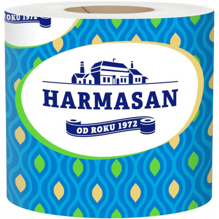 detail Harmasan Toaletní papír - 1ks 1V 50m (30) modrý