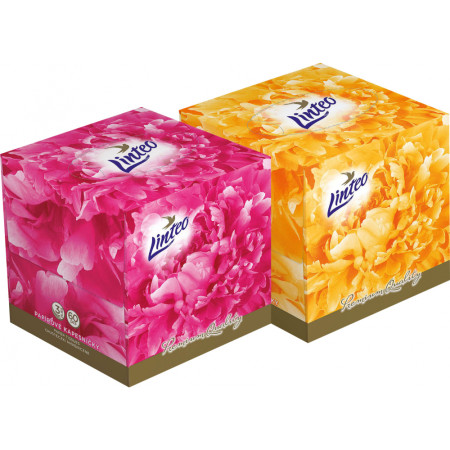 chi tiết Linteo kosmetické kapesníky Premi 3vrstvé/60ks (24/bal)