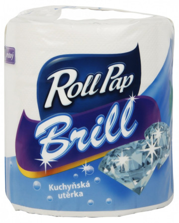 detail Roll Pap Maxi Brill kuchyňská utěrka 120m 2-vrstvá