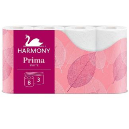 chi tiết Harmony Toaletní papír 8ks 3V - PRIMA (bal/8ks)