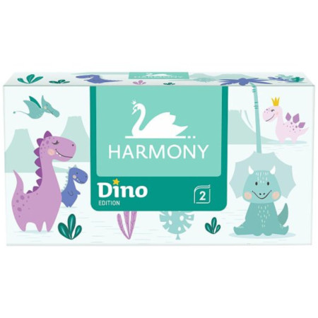chi tiết Harmony kosmetické utěrky 150ks 2vrstvé - DINO
