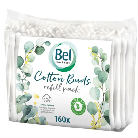 chi tiết Bel Face & Body Cotton vatové tyčinky 160ks sáček (42)