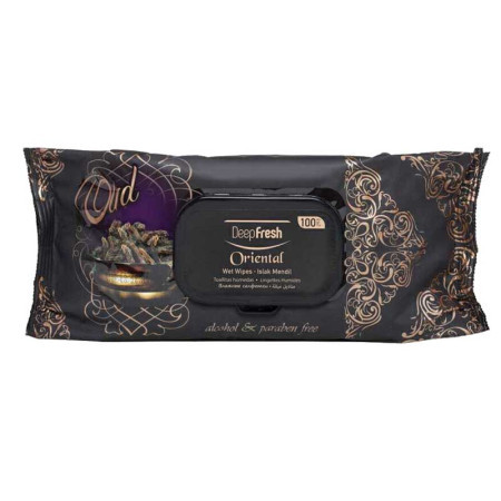 chi tiết DeepFresh vlhčené ubrousky 120ks klip Oriental Oud