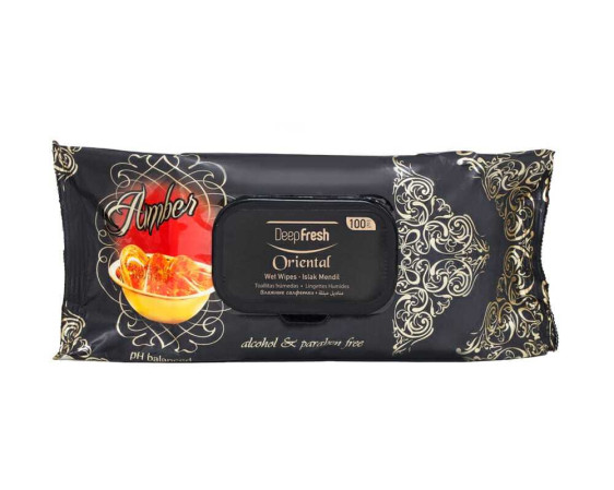 chi tiết DeepFresh vlhčené ubrouky 120ks Oriental Amber