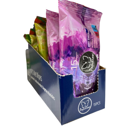 chi tiết Papilion kapesní vlhčené ubrousky 15ks Flower Passion