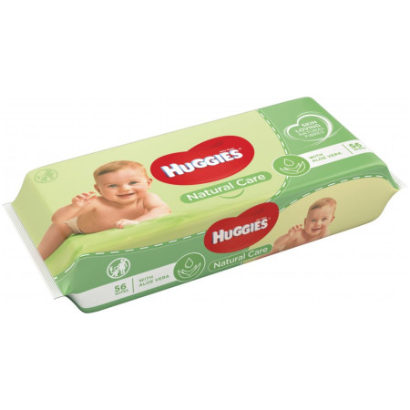 chi tiết Huggies vlhčené ubrousky 56ks Aloe Vera