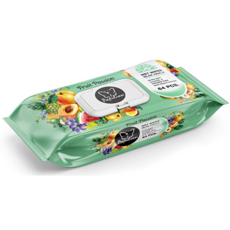 chi tiết Papilion vlhčené ubrousky 64ks Fruit Passion