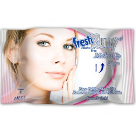 detail Freshruny makeup vlhčené ubrousky 20ks