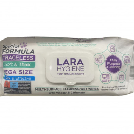 chi tiết LARA Extra čisticí víceúčelové ubrousky 100ks