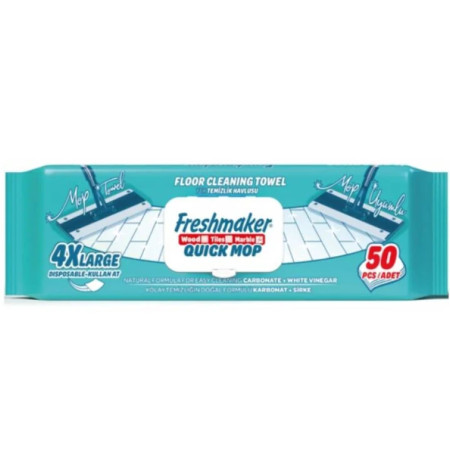 detail Freshmaker čistící ubrousky na mop 50ks (12)