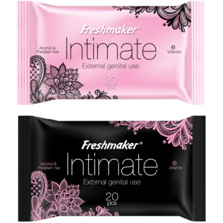 detail Freshmaker Intimní vlhčené ubrousky 20ks (12)
