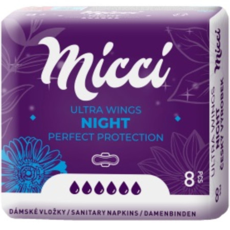 chi tiết Micci night ultra wings vložky 8ks