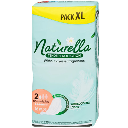 chi tiết Naturella vložky Tender protection Normal plus 16 (12)