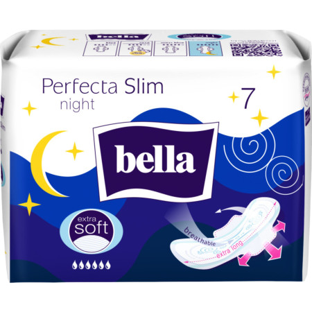 detail Bella vložky Perfecta Slim Night 7ks (24)