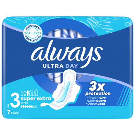 chi tiết Always vložky Ultra Day Super Extra 7ks č.3 (20)