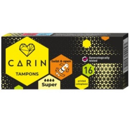 detail Carine menstruační tampóny 16ks Super
