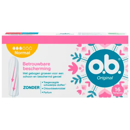 chi tiết OB tampon 16ks Original Normal - New Design (6)