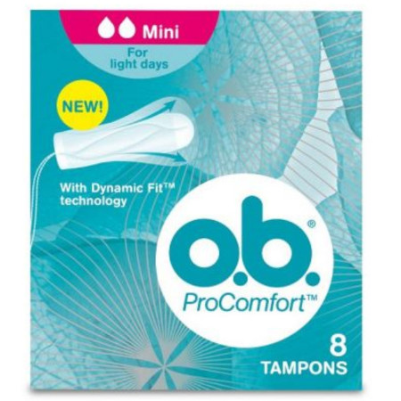 detail OB tampon 8ks Pro Comfort Mini