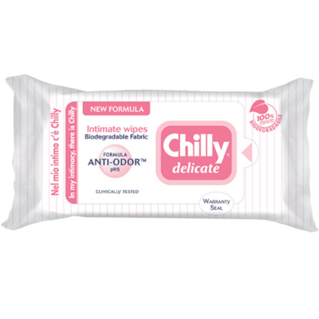 chi tiết Chilly intimní ubrousky Delicate 12ks