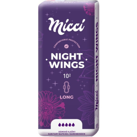 detail Micci Night wings 10ks křídla