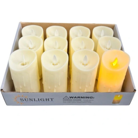 detail Svíčka na baterie Sun Light 6602 (11x6cm) (12) / Nen Dien