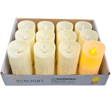 chi tiết Svíčka na baterie Sun Light 6603 (15x6cm) (12) / Nen Dien