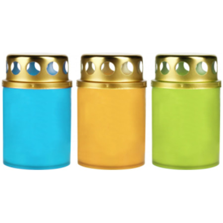 detail Bispol Memoria Svíčka 40g V1-50 mix barevné (bal/28ks)