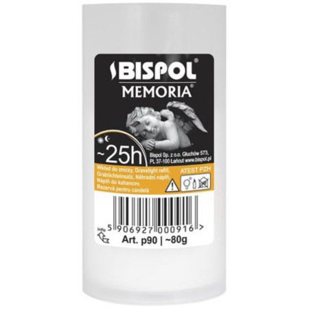 chi tiết Bispol Memoria svíčka 80g p90 (30)