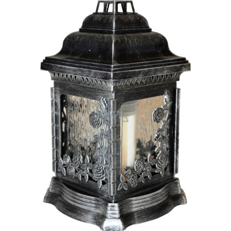 detail Hřbitovní Svíčky Sklněné - LA-207 KAT AN SR 80g vyška 26cm (6)