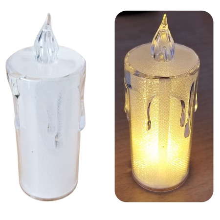 detail Svíčka na baterie LED Smokeless Melt 3x10cm (24) / Nen dien