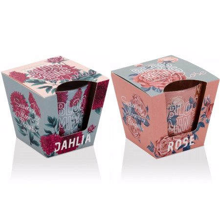 detail Bartek svíčka sklo 115g Blooming Season (12)