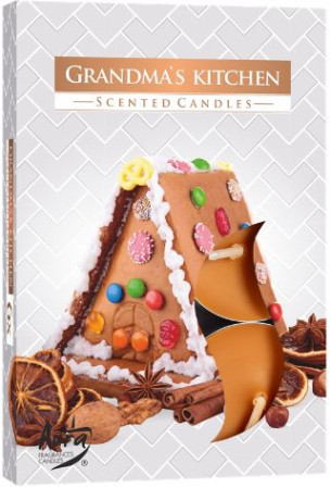 detail Bispol čajové svíčky 6ks Grandma's Kitchen