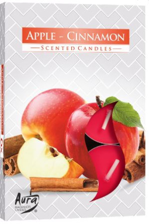 detail Bispol čajové svíčky 6ks Apple-Cinnamon