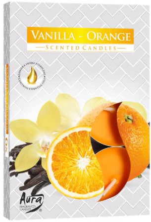 detail Bispol čajové svíčky 6ks Vanilla-Orange