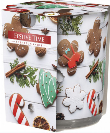 chi tiết Bispol vonné svíčky ve skle 100g SN72S - 26 Festive Time (6)