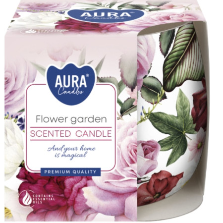 detail Bispol vonné svíčky ve skle 100g SN71 Květinová zahrada