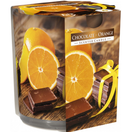 detail Bispol vonné svíčky ve skle 100g SN72 Chocolate Orange