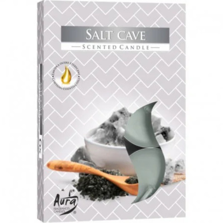 detail Bispol čajové svíčky 6ks Salt Cave