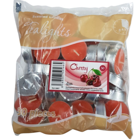 chi tiết Santo Čajové svíčky 30ks - Cherry