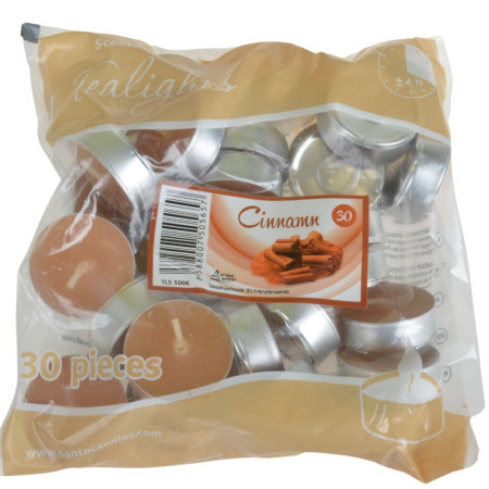 chi tiết Santo Čajové svíčky 30ks - Cinnamon